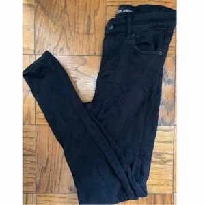 Express high rise legging/jegging in black